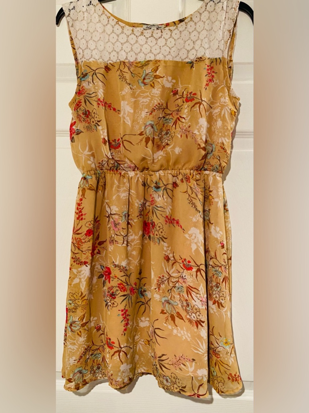 Charlotte Russe floral dress Juniors M
